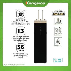 Máy lọc nước Kangaroo Sumire Hydrogen ion kiềm nóng lạnh KGHC13A2 model 2025