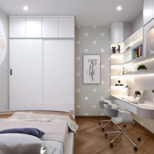 Phòng Ngủ Gỗ Công Nghiệp MDF Cao Cấp – TD08