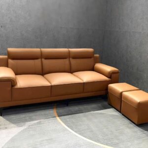 Bộ Sofa da chống bút bi, chống xước 2m kèm 2 đôn SF06
