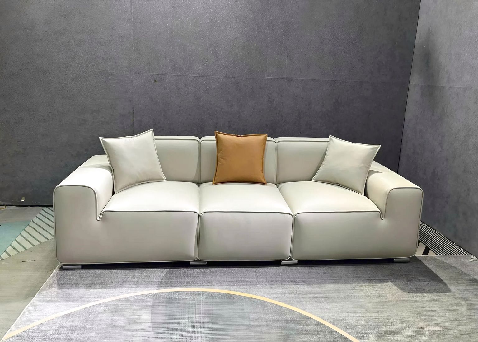 Bộ Sofa da chống bút bi, chống xước 2m2